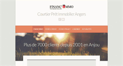 Desktop Screenshot of financ-immo.com